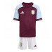Aston Villa Pau Torres #14 Domáci Detský futbalový dres 2025-26 Krátky Rukáv (+ trenírky)